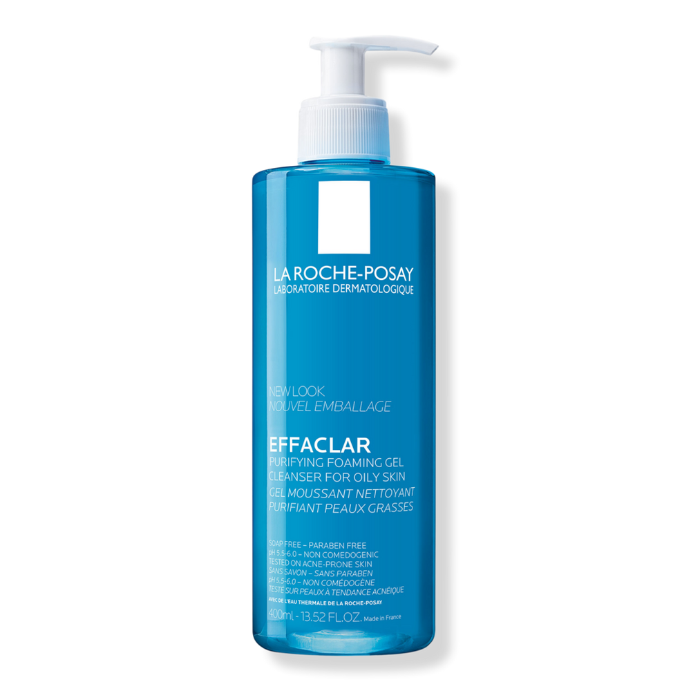 La Roche-posay Effaclar Purifying Foaming Gel Cleanser For Oily Skin - 13.52 oz