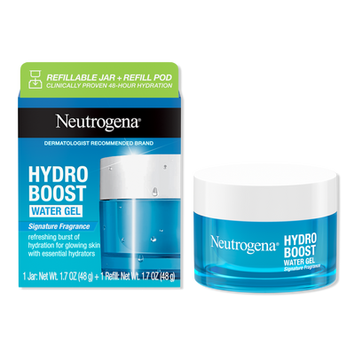 Neutrogena Hydro Boost Water Gel, Refillable Jar + Refill Pod