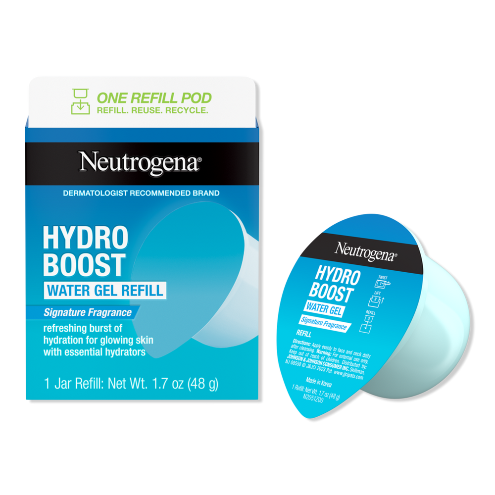 Hydro Boost Water Gel, Refillable Jar + Refill Pod - 1.7 oz Refill
