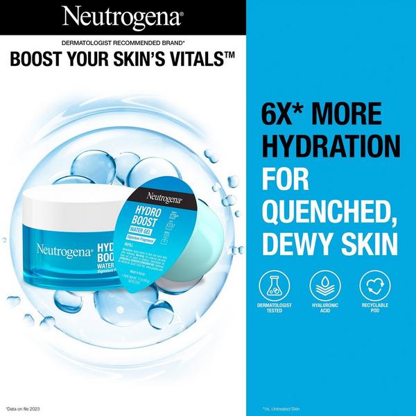 Neutrogena Hydro Boost Water Gel, Refillable Jar + Refill Pod #4
