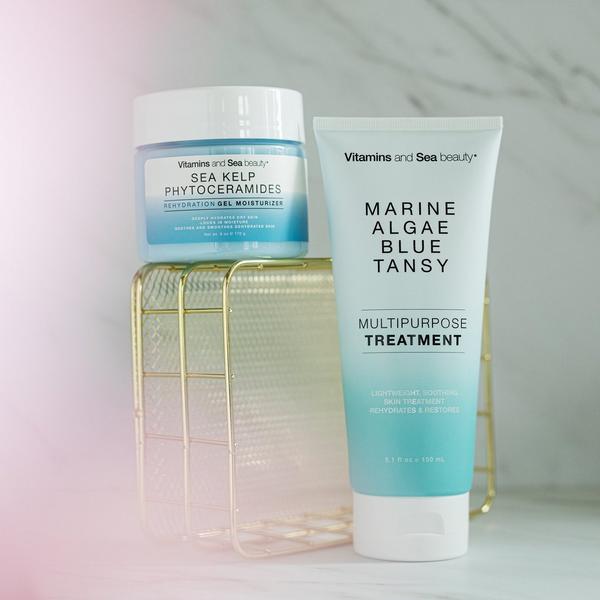 Vitamins and Sea beauty Marine Algae and Blue Tansy Multipurpose Treatment #4