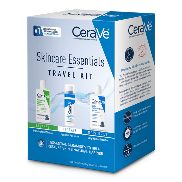 CeraVe Skincare Essentials Travel Size Kit for Balanced to Dry Skin #5