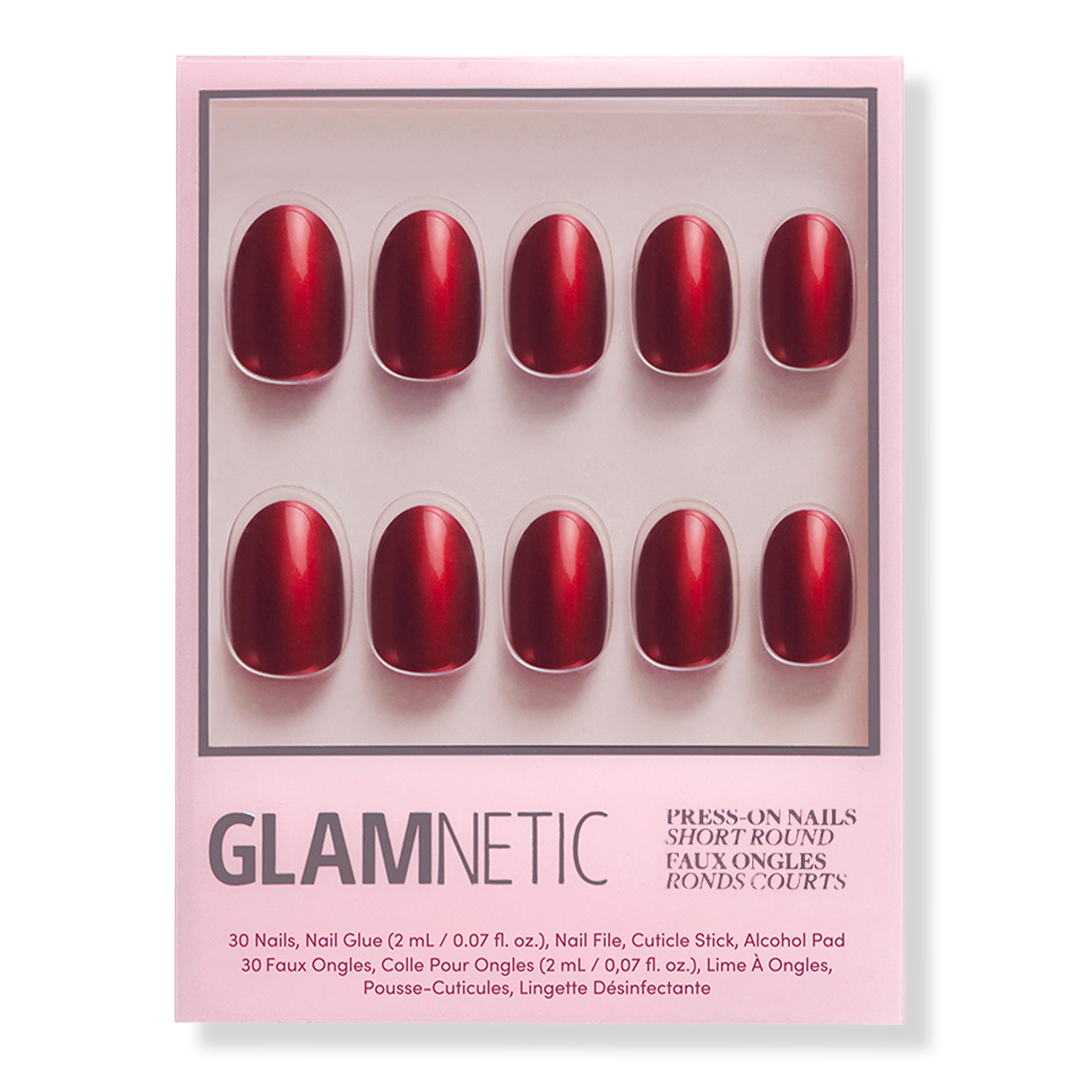 Glamnetic Cherry Glaze Press-On Nails #1