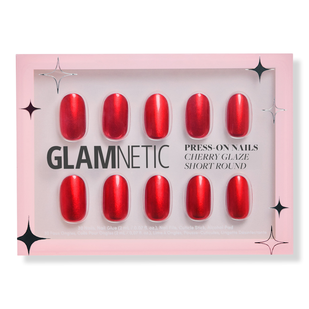 Glamnetic Cherry Glaze Press-On Nails #1
