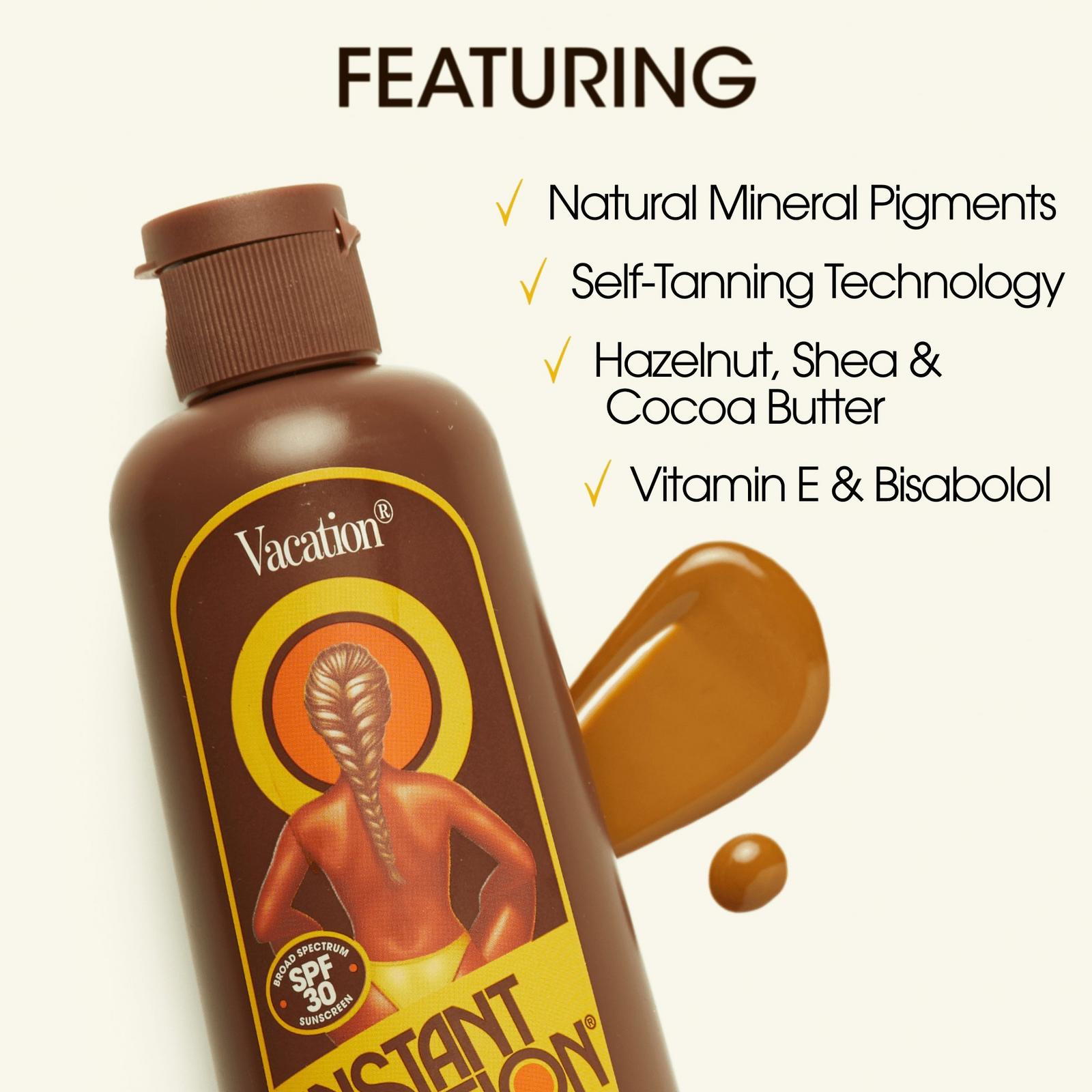 Instant Vacation Browning Lotion SPF30 Body Sunscreen