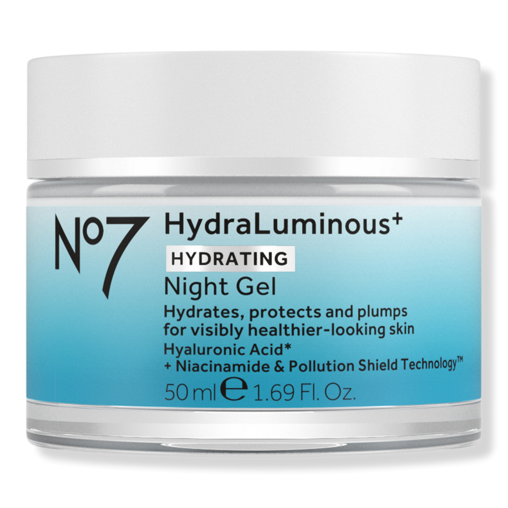 No7 HydraLuminous+ Hydrating Night Gel Cream