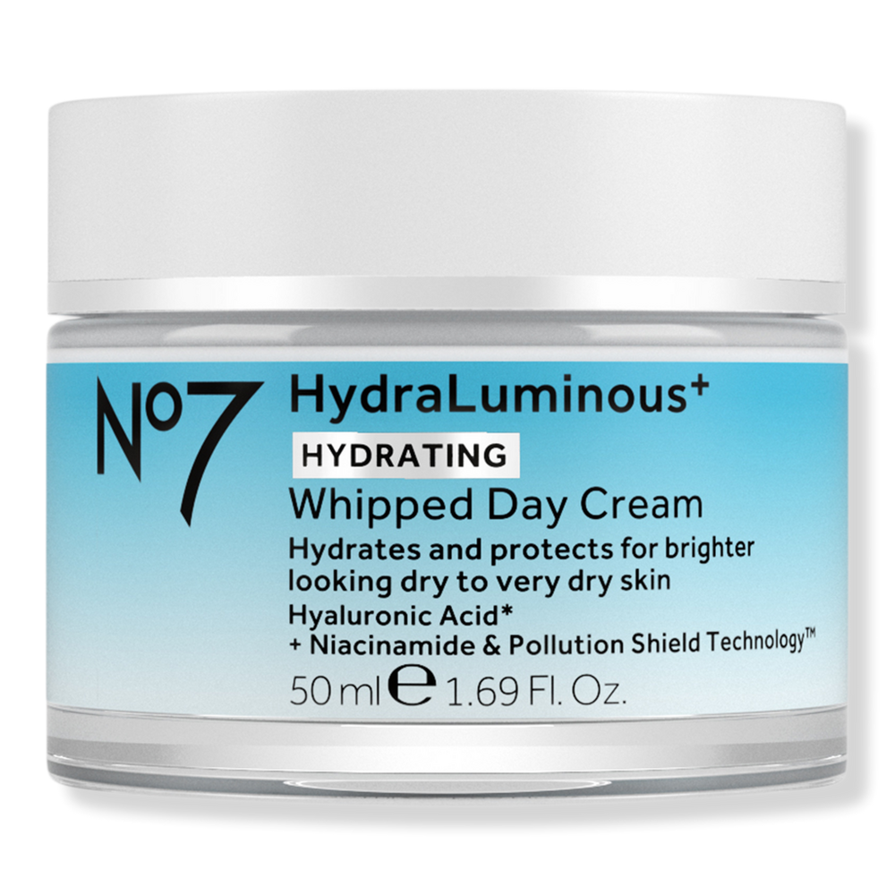 No7 HydraLuminous+ Hydrating Whipped Day Cream