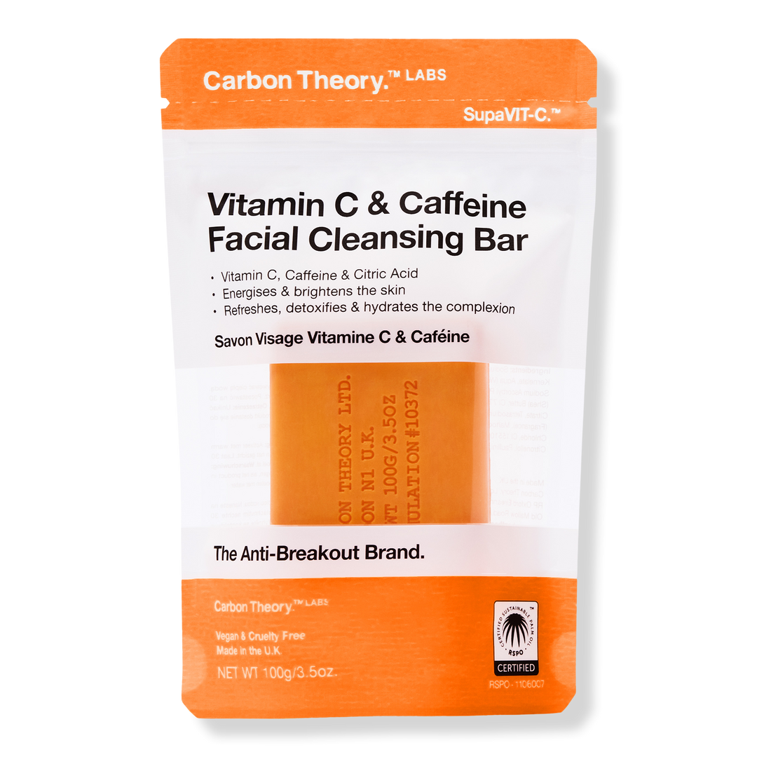 Carbon Theory. Vitamin C & Caffeine Facial Cleansing Bar #1