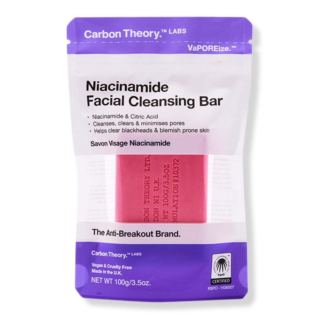 Carbon Theory. Niacinamide Facial Cleansing Bar #1