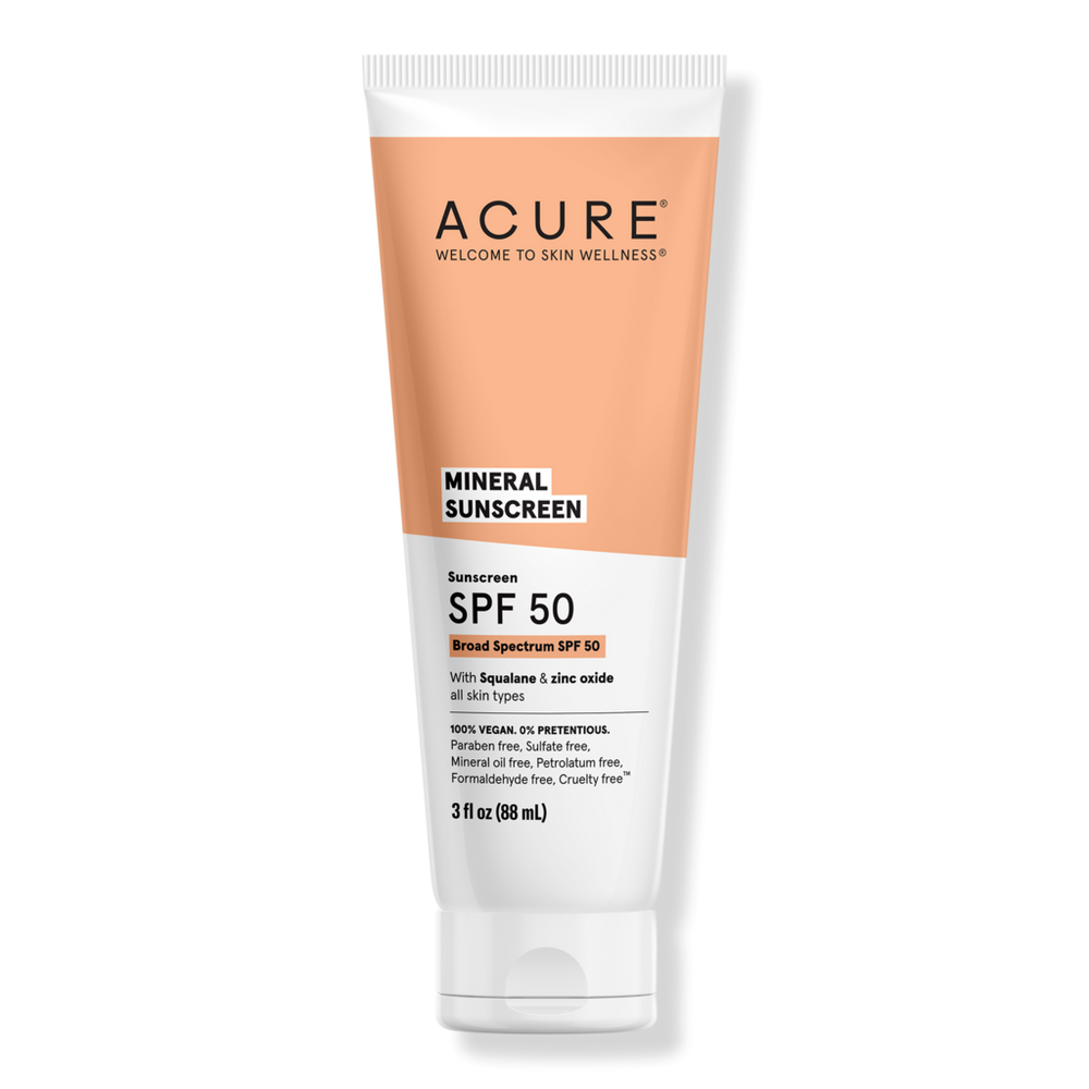 ACURE Mineral Sunscreen SPF 50 with Squalane & Zinc