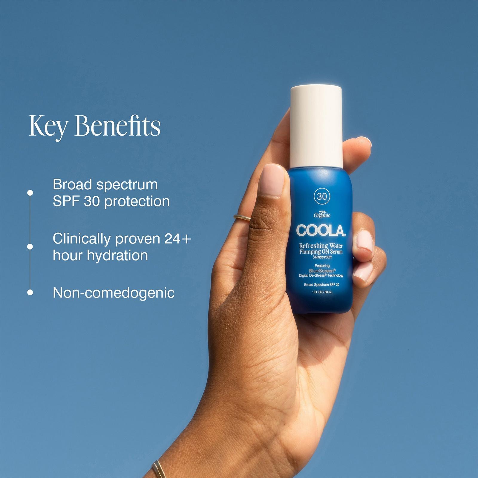 Refreshing Water Plumping Gel Serum Sunscreen SPF 30