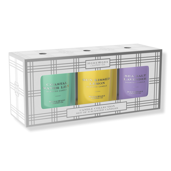 Pineapple Sprinkle Macaron 3Wick Scented Candle HomeWorx Ulta Beauty