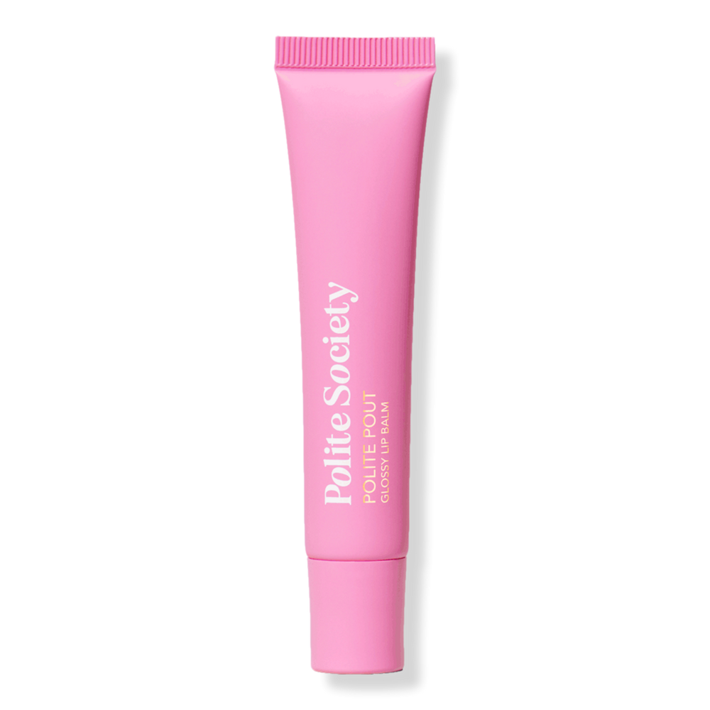 Polite Society Polite Pout Glossy Lip Balm - Pink Grapefruit