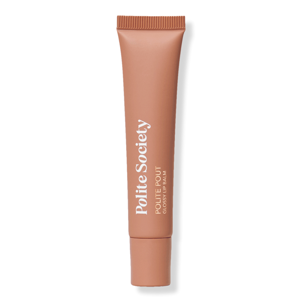 Polite Society Polite Pout Glossy Lip Balm - French Caramel