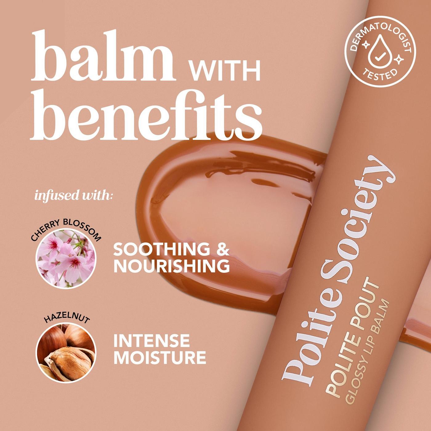 Polite Pout Glossy Lip Balm