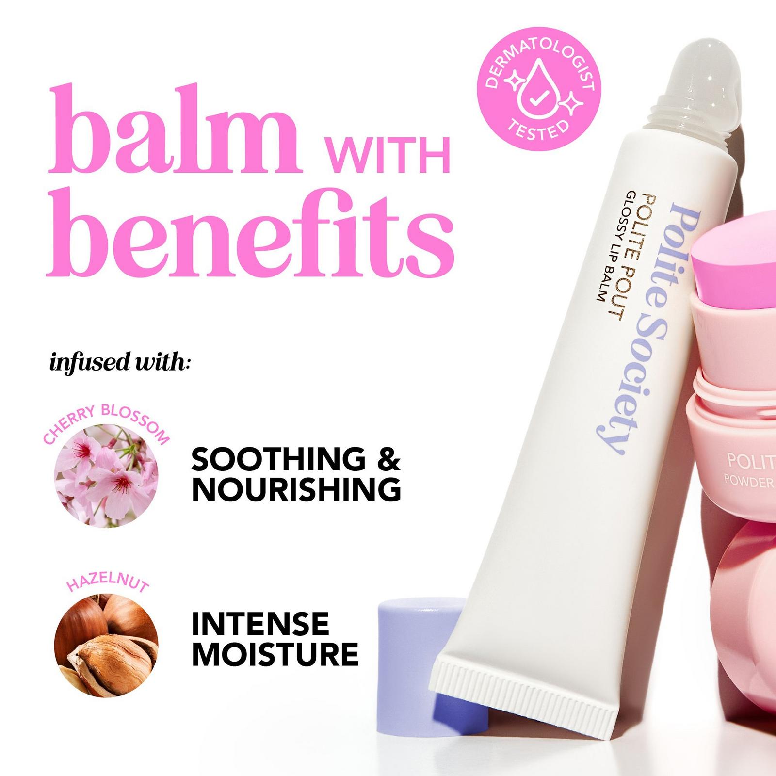 Polite Pout Glossy Lip Balm