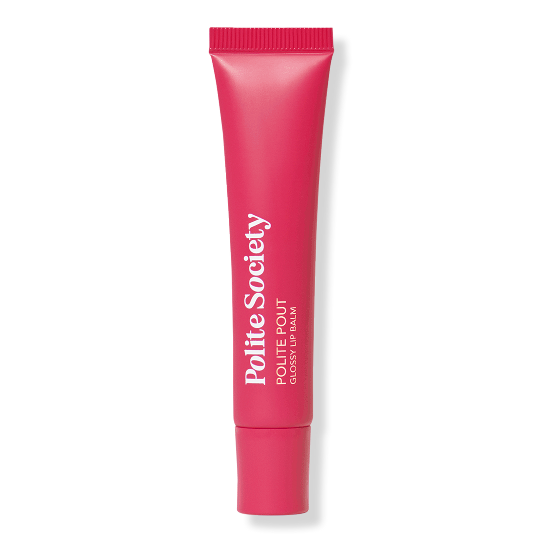 Strawberry Glaze Polite Pout Glossy Lip Balm - Polite Society | Ulta Beauty