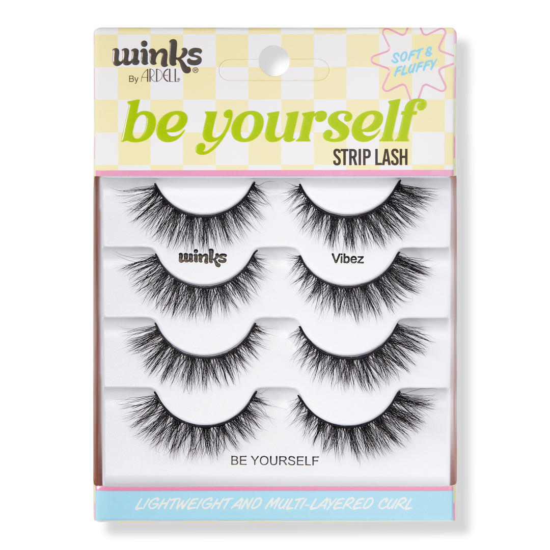 Ardell Winks Be Yourself Vibez, Black Strip Lash #1