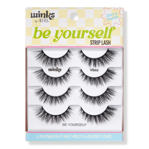 Ardell Winks Be Yourself Vibez, Black Strip Lash #1