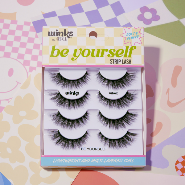 Ardell Winks Be Yourself Vibez, Black Strip Lash #8