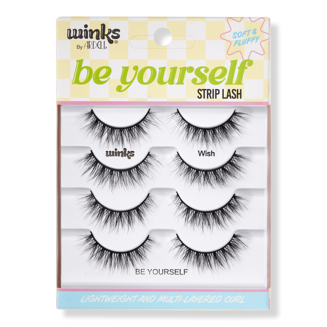 Ardell Winks Be Yourself Wish, Black Strip Lash #1