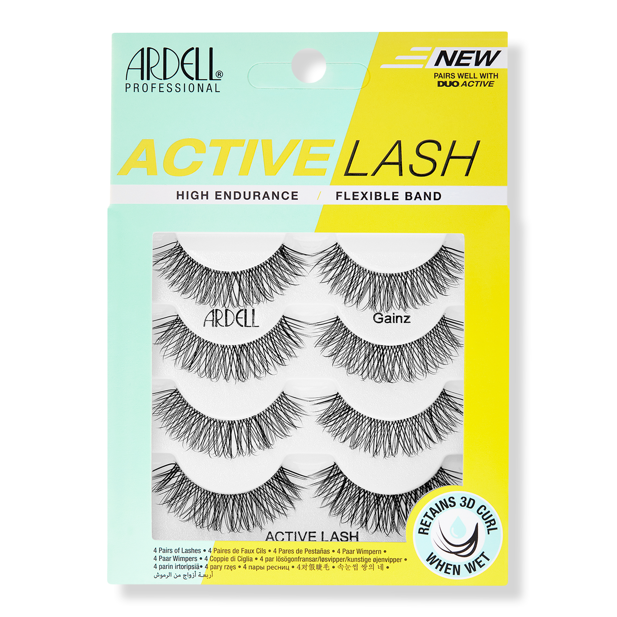 Ardell Active Lash Multipack Strip Lash, Gainz #1