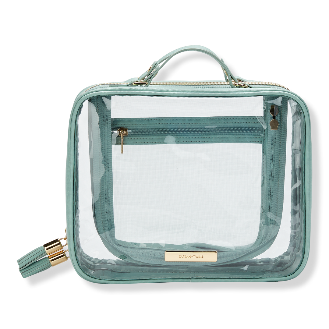 Tartan + Twine Clear Sage-Trimmed Weekender #1