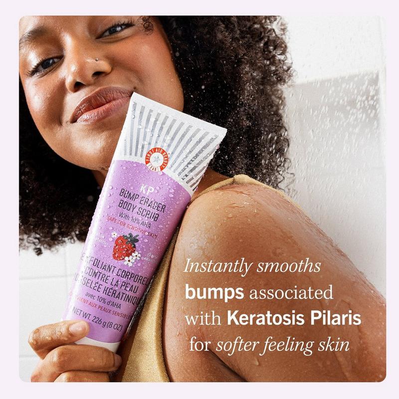 Travel Size KP Bump Eraser Body Scrub Fresh Strawberry