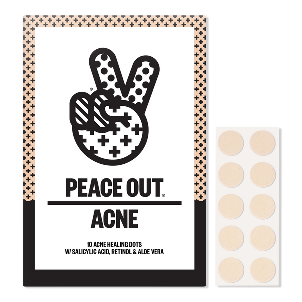 Peace Out Travel Size Salicylic Acid Acne Healing Dots