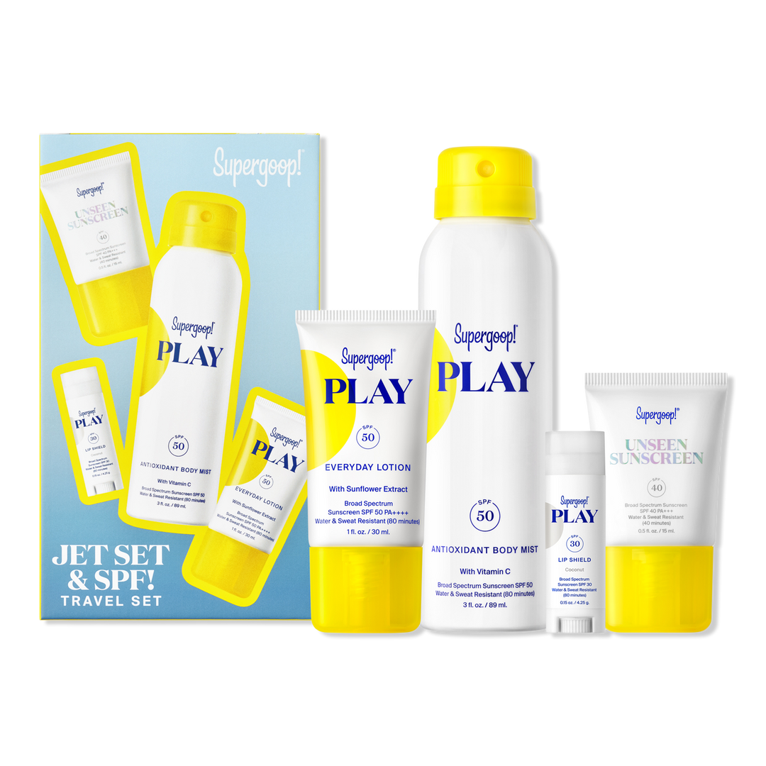 Supergoop! Jet Set & SPF! Travel Set #1