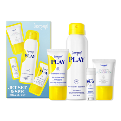 Supergoop! Jet Set & SPF! Travel Set