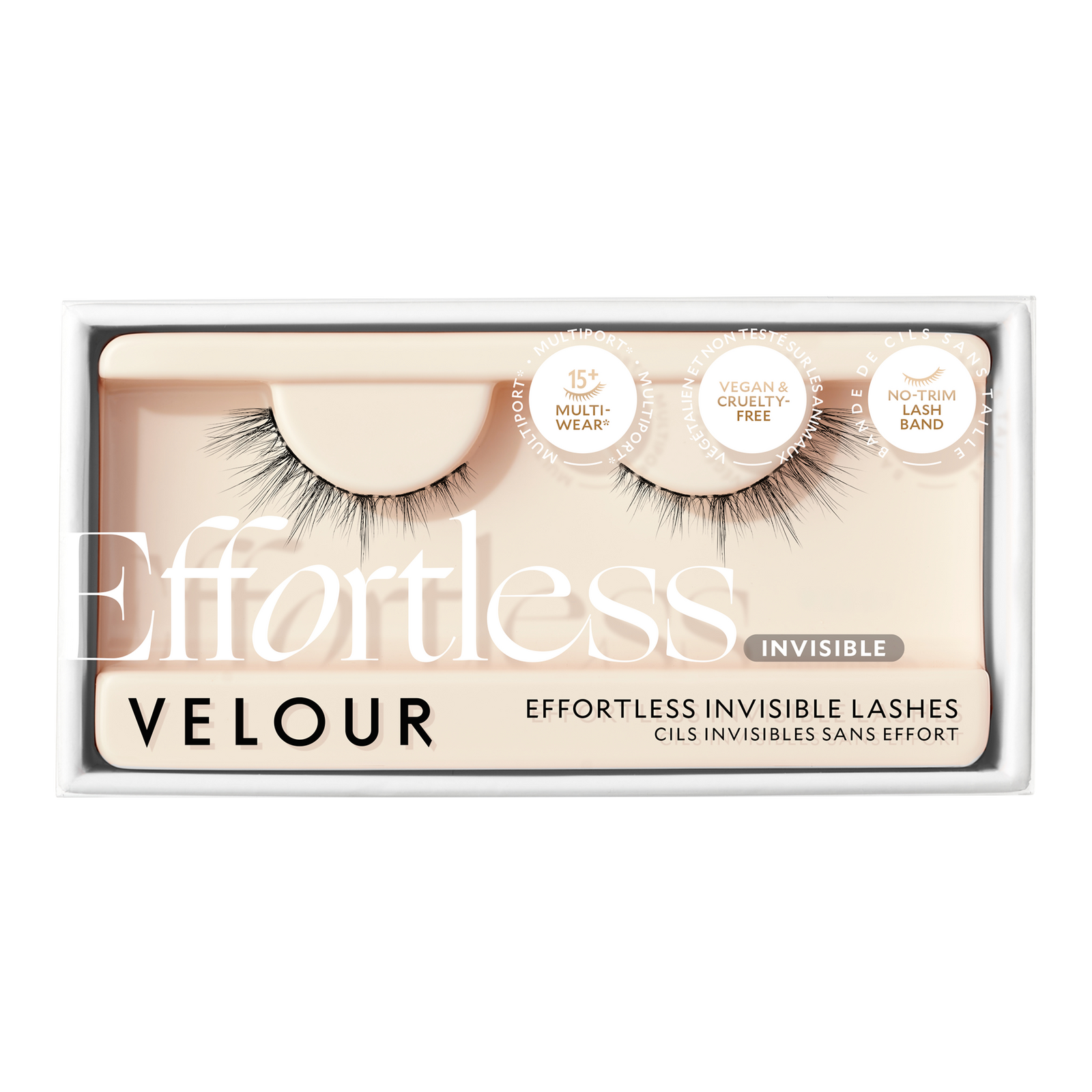 In the Nude Effortless Invisible Natural False Lashes