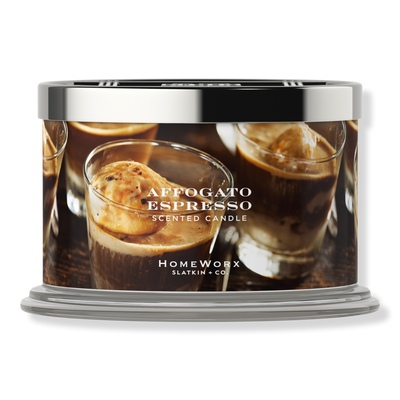 HomeWorx Affogato Espresso 4-Wick Scented Candle