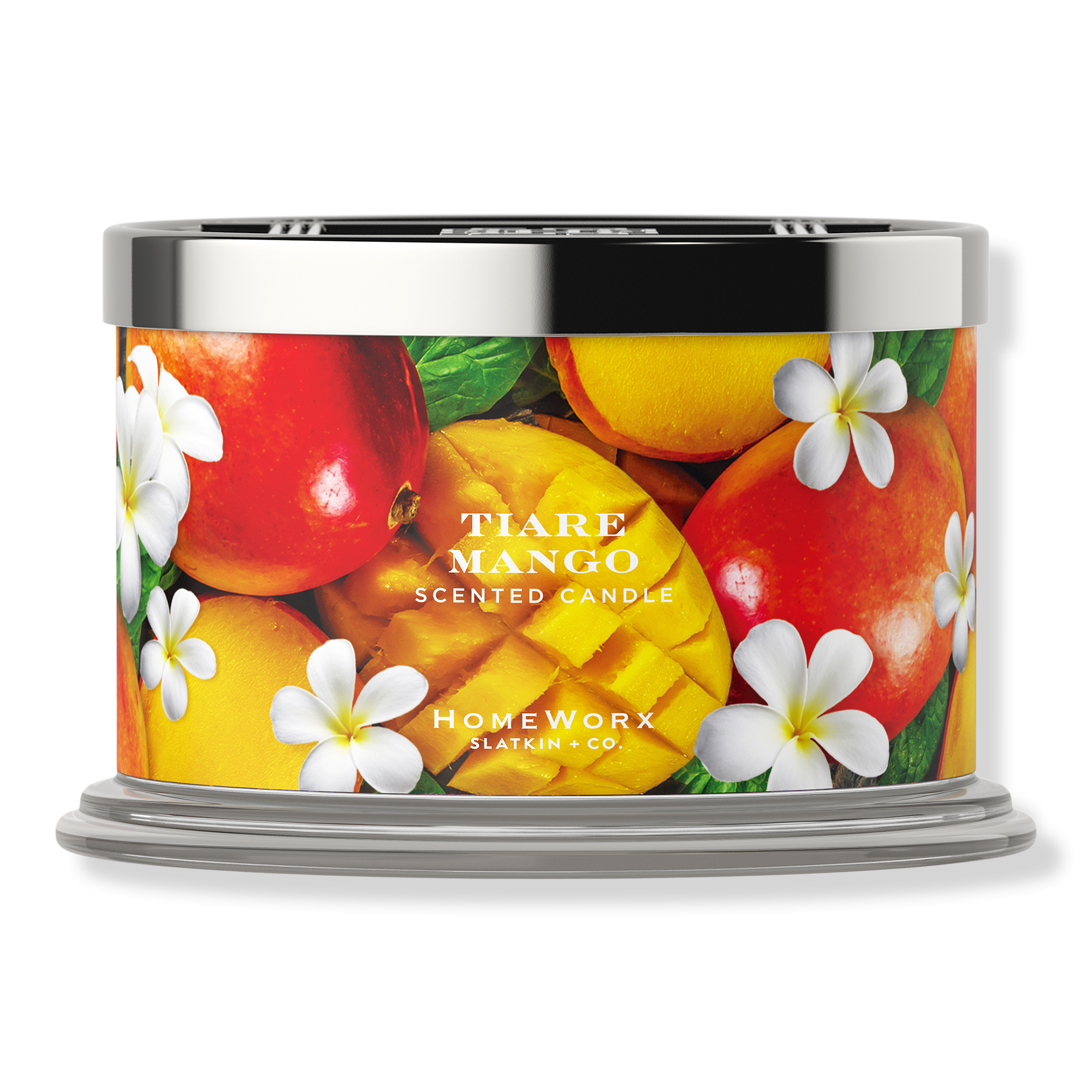 HomeWorx Tiare Mango 4-Wick Scented Candle #1