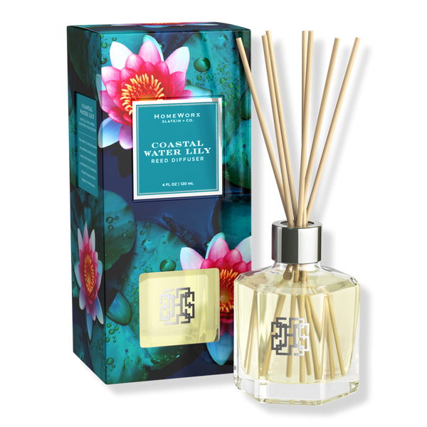 HomeWorx Coastal Water Lily Reed Stick Diffuser #1