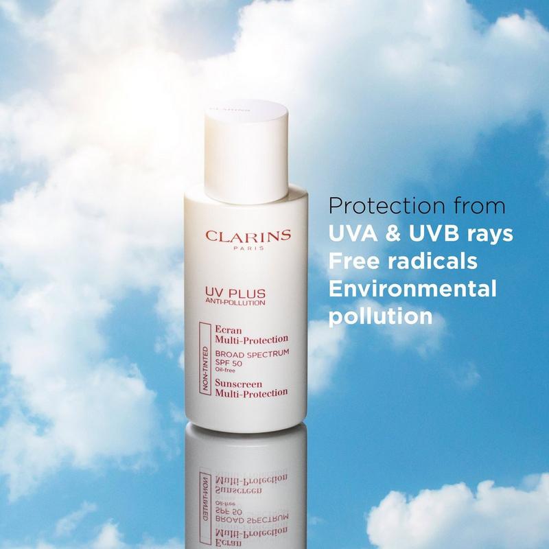 日焼け止め CLARINS UV PLUS SPF50 50mL Clarins - UV Plus Anti-Pollution Antioxidant Face Sunscreen SPF 50