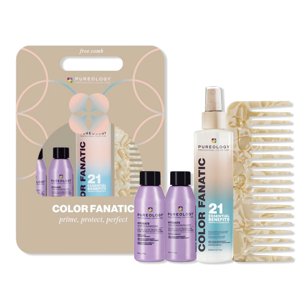 Pureology Colour Fanatic 21 Hair Treatment Spray discount 6.7oz NEW **3-Pack**