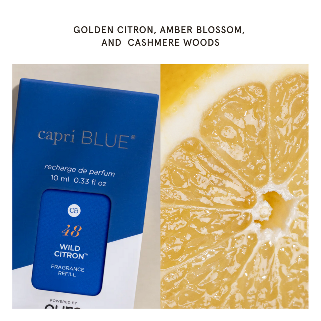 Pura Wild Citron Diffuser Refill 2pk Bundle | Capri Blue