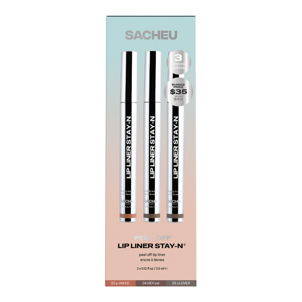 Lip Liner STAY-N Peel Off Tattoo Bundle