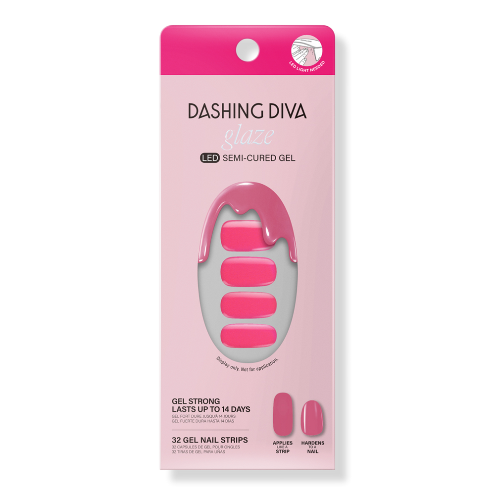 Dashing Diva Rev Up Glaze Semi-Cured Gel Art