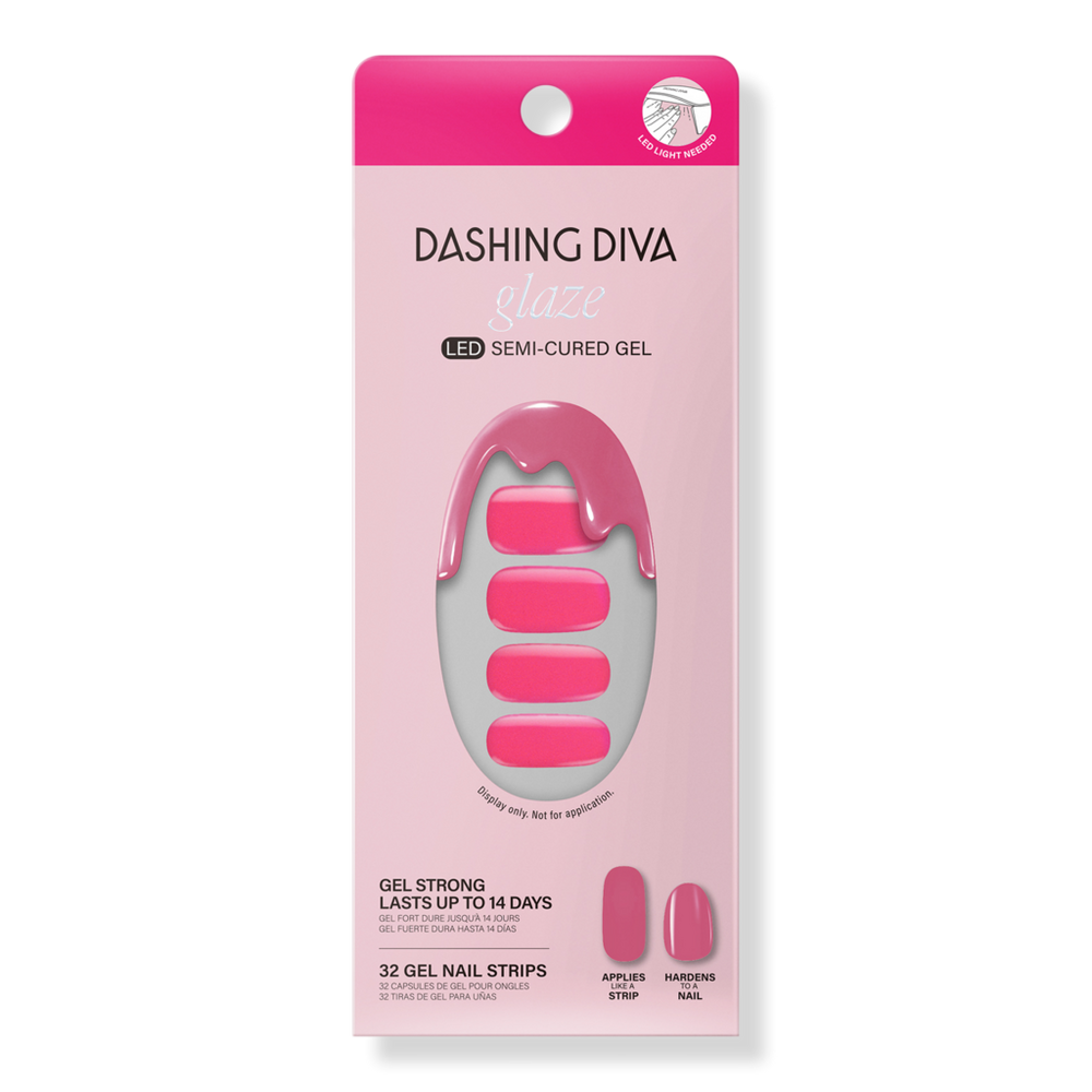 Dashing Diva Rev Up Glaze Semi-cured Gel Art
