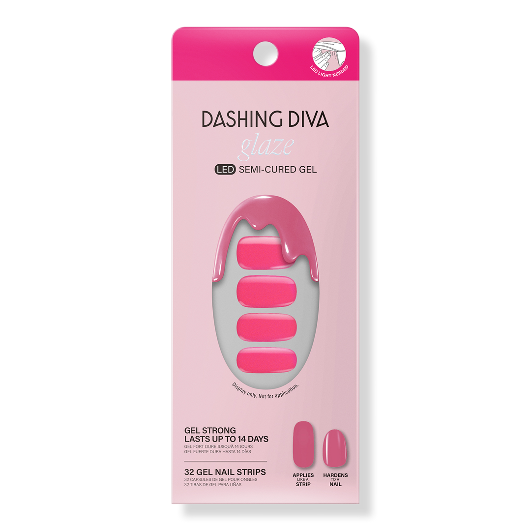 Dashing Diva Rev Up Glaze Semi-Cured Gel Art #1