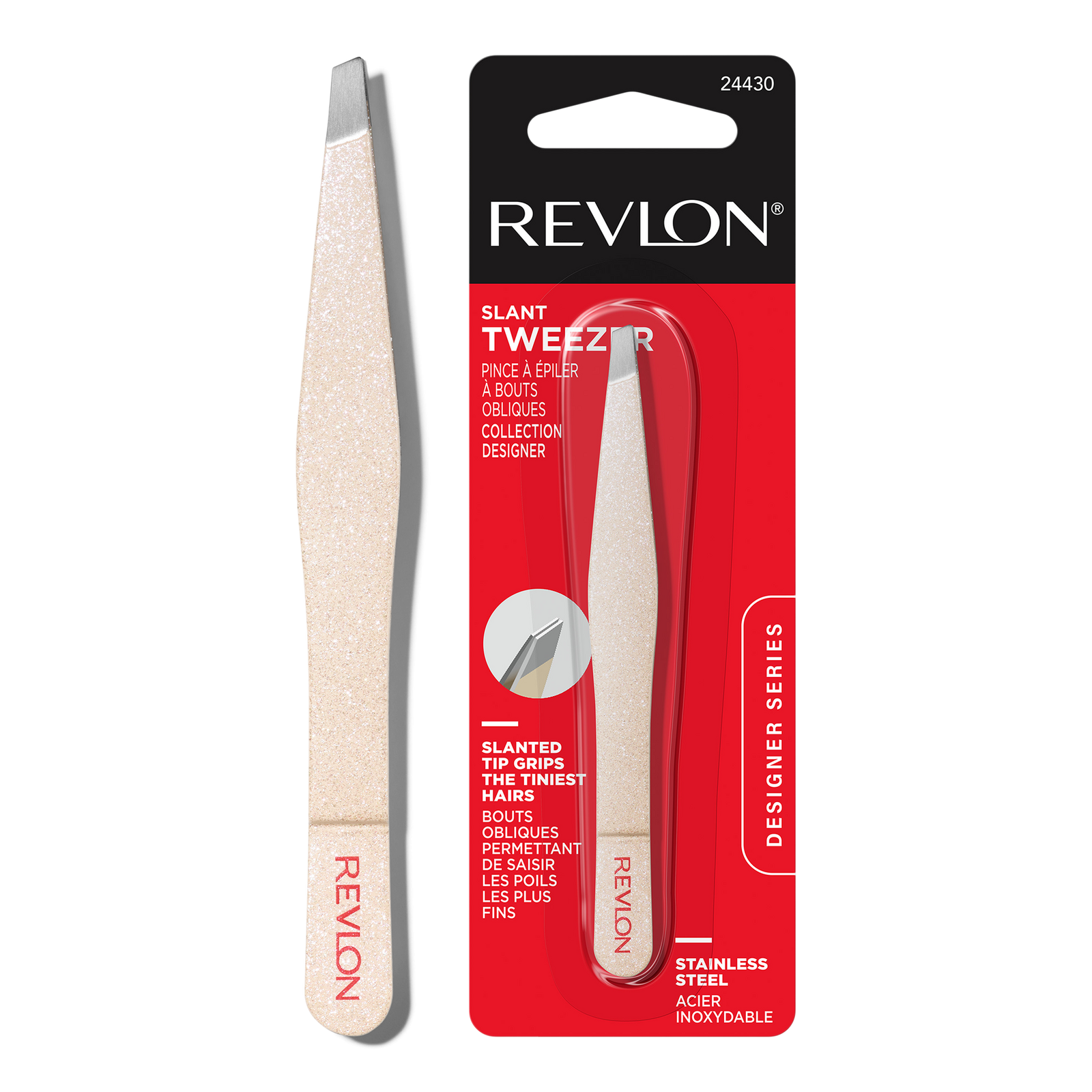 Designer Collection Slanted Tweezers