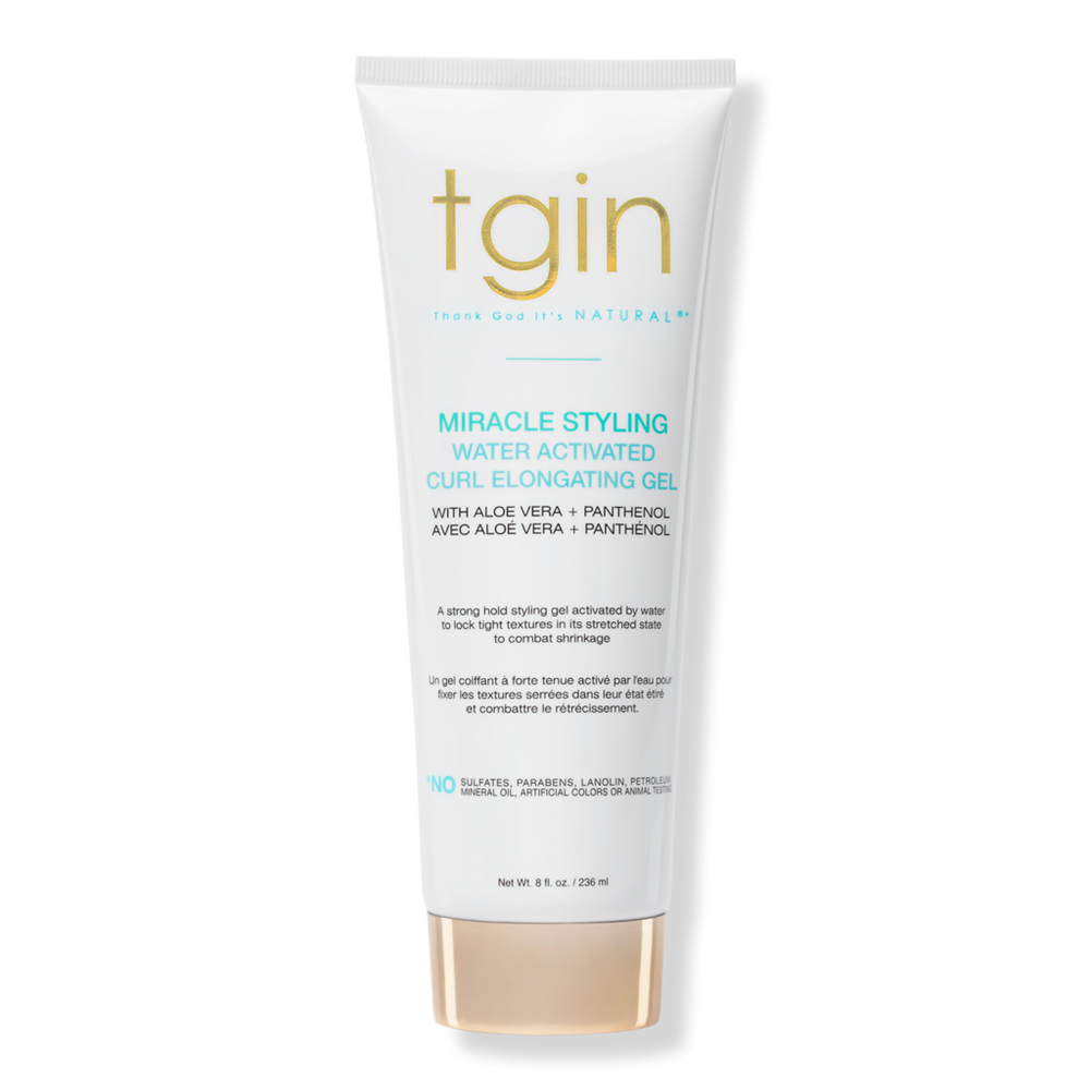 tgin Miracle Styling Water Activated Curl Elongating Gel