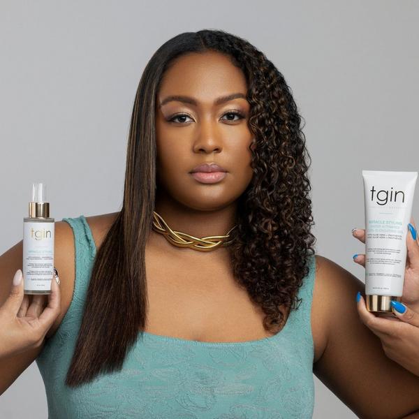 tgin Miracle Styling Water Activated Curl Elongating Gel #4