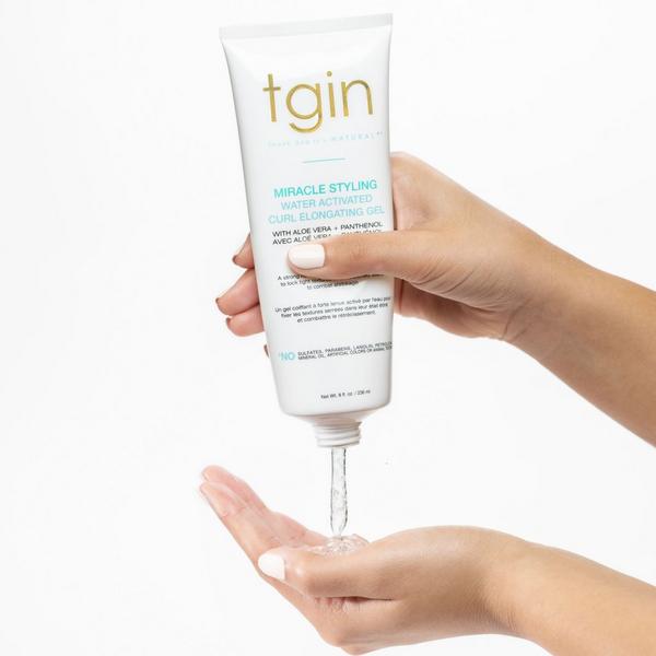 tgin Miracle Styling Water Activated Curl Elongating Gel #6