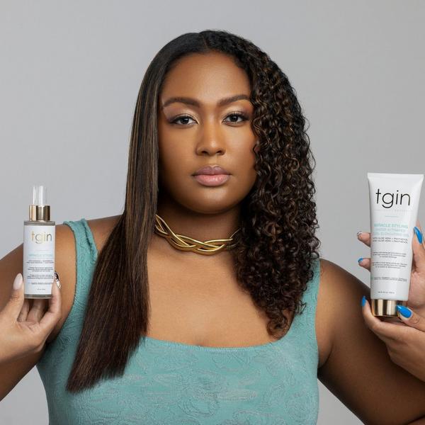 tgin Miracle Styling Water Activated Curl Elongating Gel #8