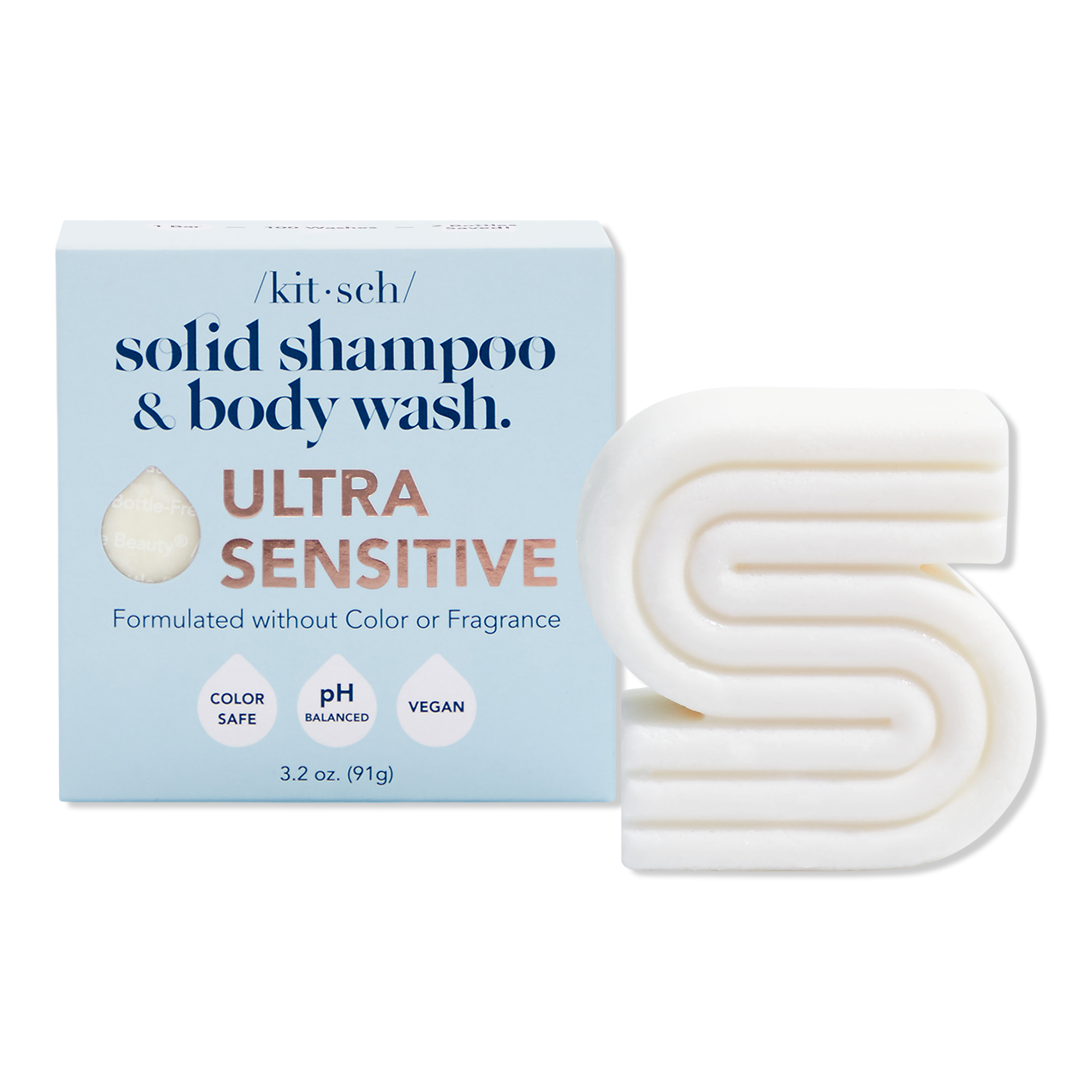 Kitsch Ultra Sensitive Solid Shampoo & Body Wash Bar #1