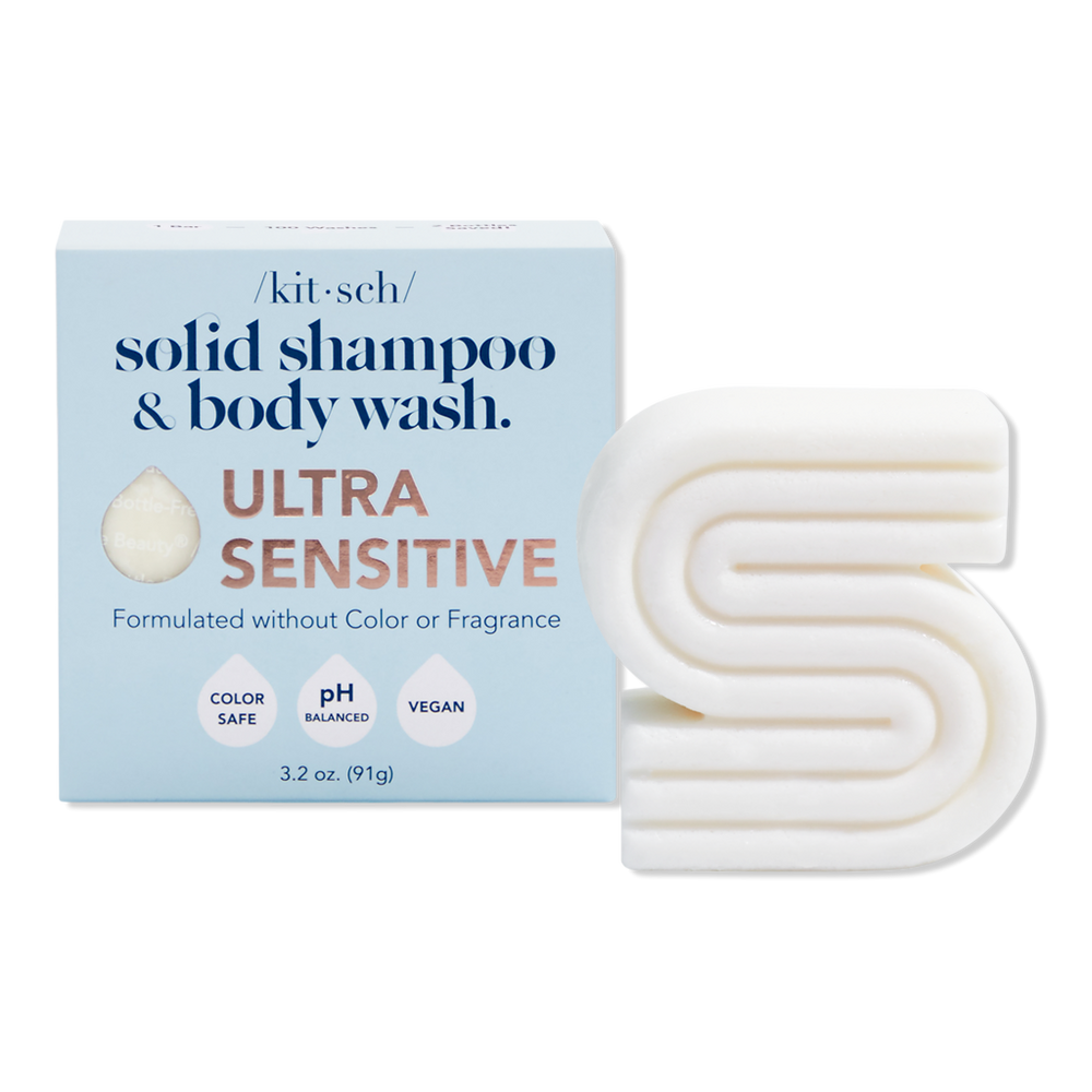 Kitsch Ultra Sensitive Solid Shampoo & Body Wash Bar