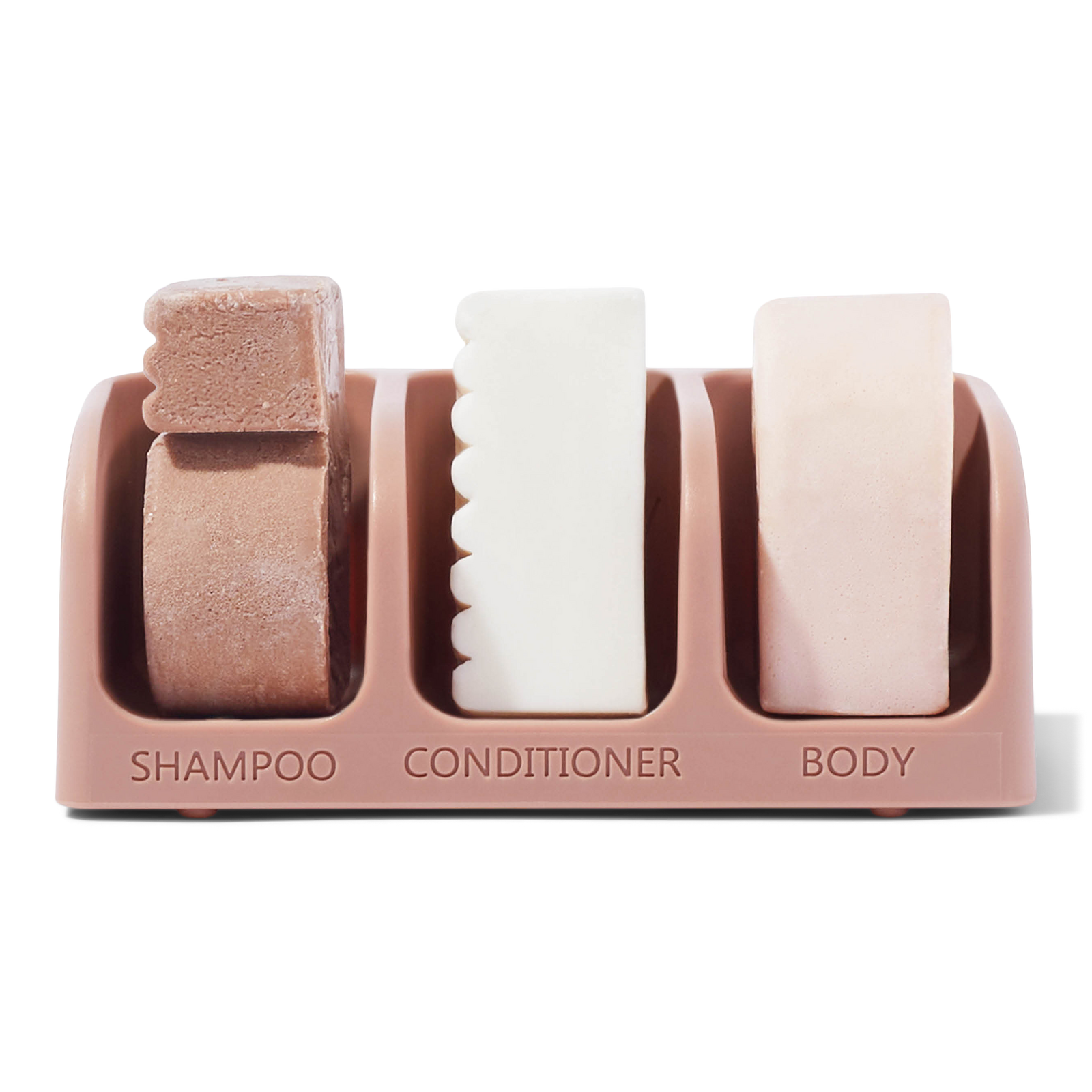 Bottle-Free Beauty Self-Draining Soap Dish
